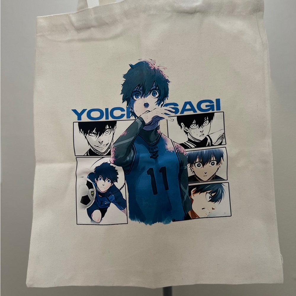 Blue Lock Tote Bag Yoichi Isagi Japanese Anime